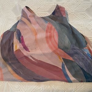 Athleta Conscious Abstract Multicolor Women's Sports top